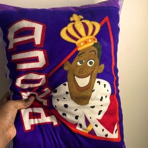 A kid proud, family pillow